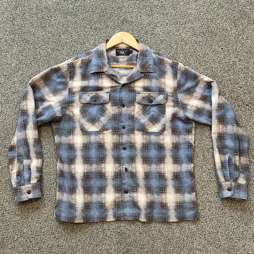 RRL Ralph Lauren Flannel Work Shirt